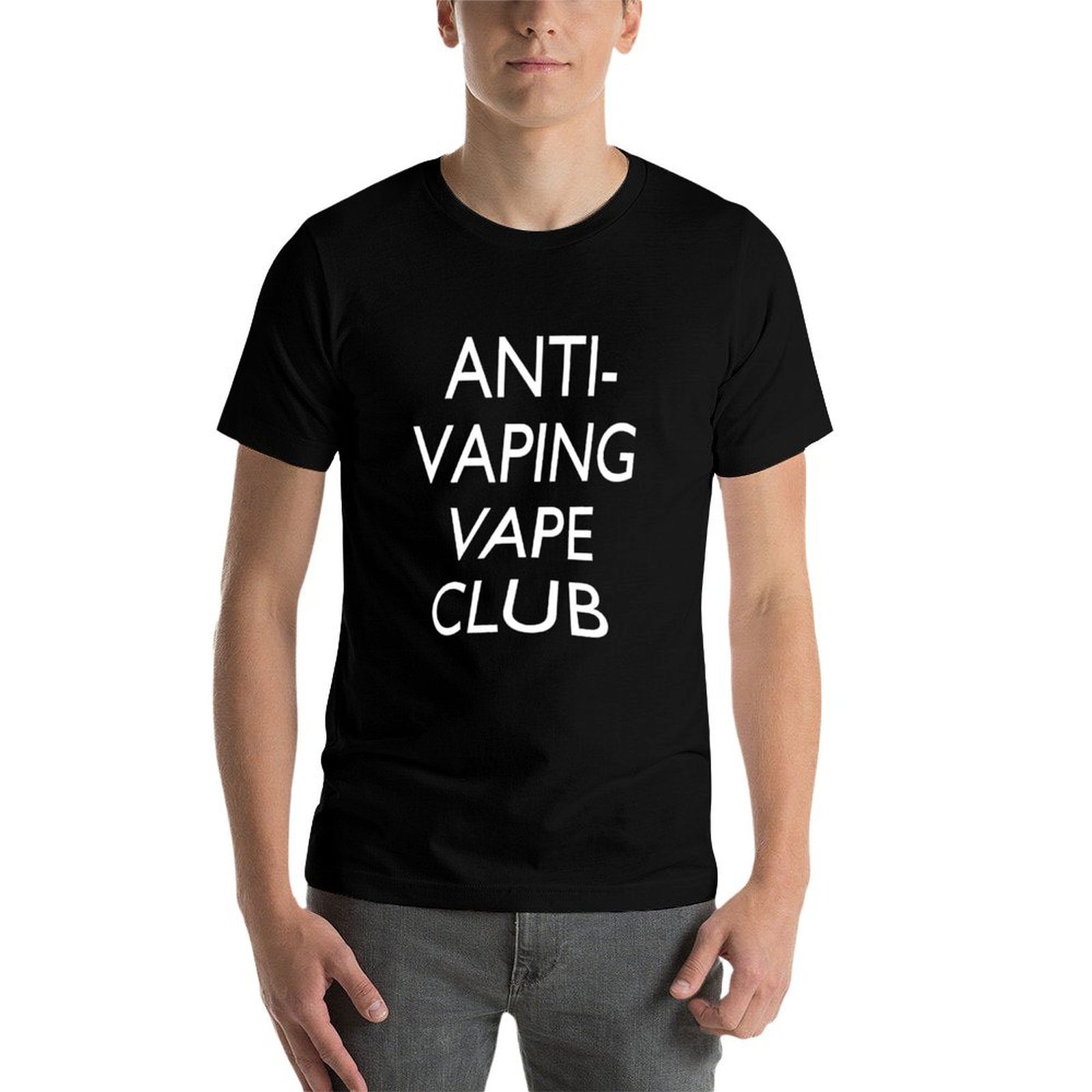 Anti-Vaping Vape Club T-Shirt  - Quick Vape ulasan dan harga