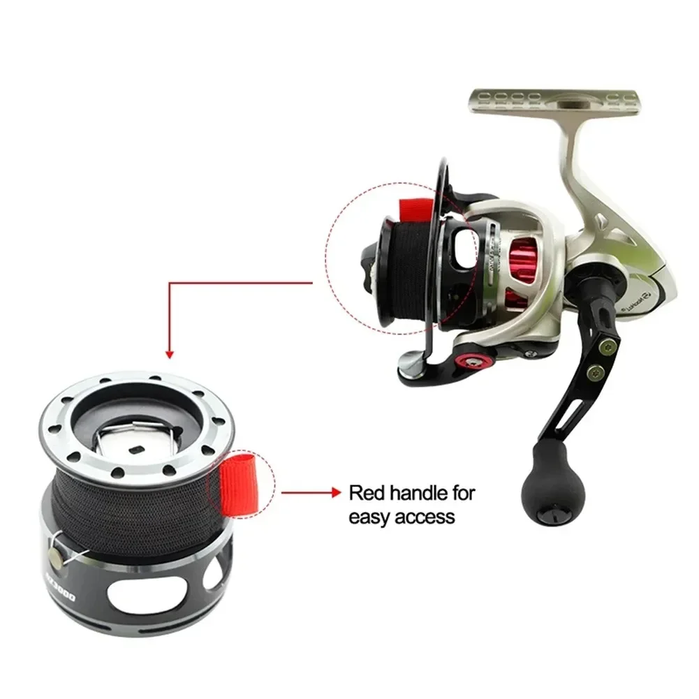 4pcs Elastic Fishing Spool Bel - Mesh Coil Strip ulasan dan harga