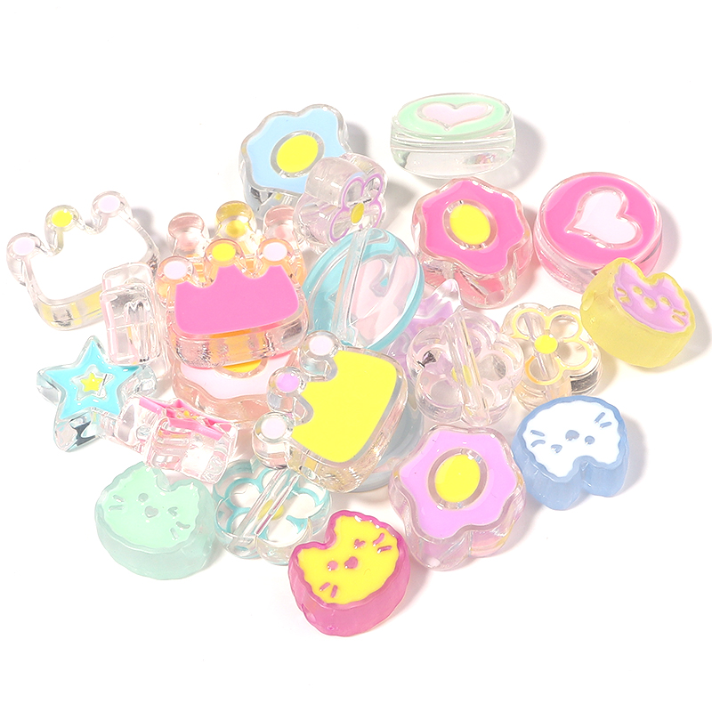 10Pcs 20mm Resin Beads Colorfu - Drip Tip Resin ulasan dan harga