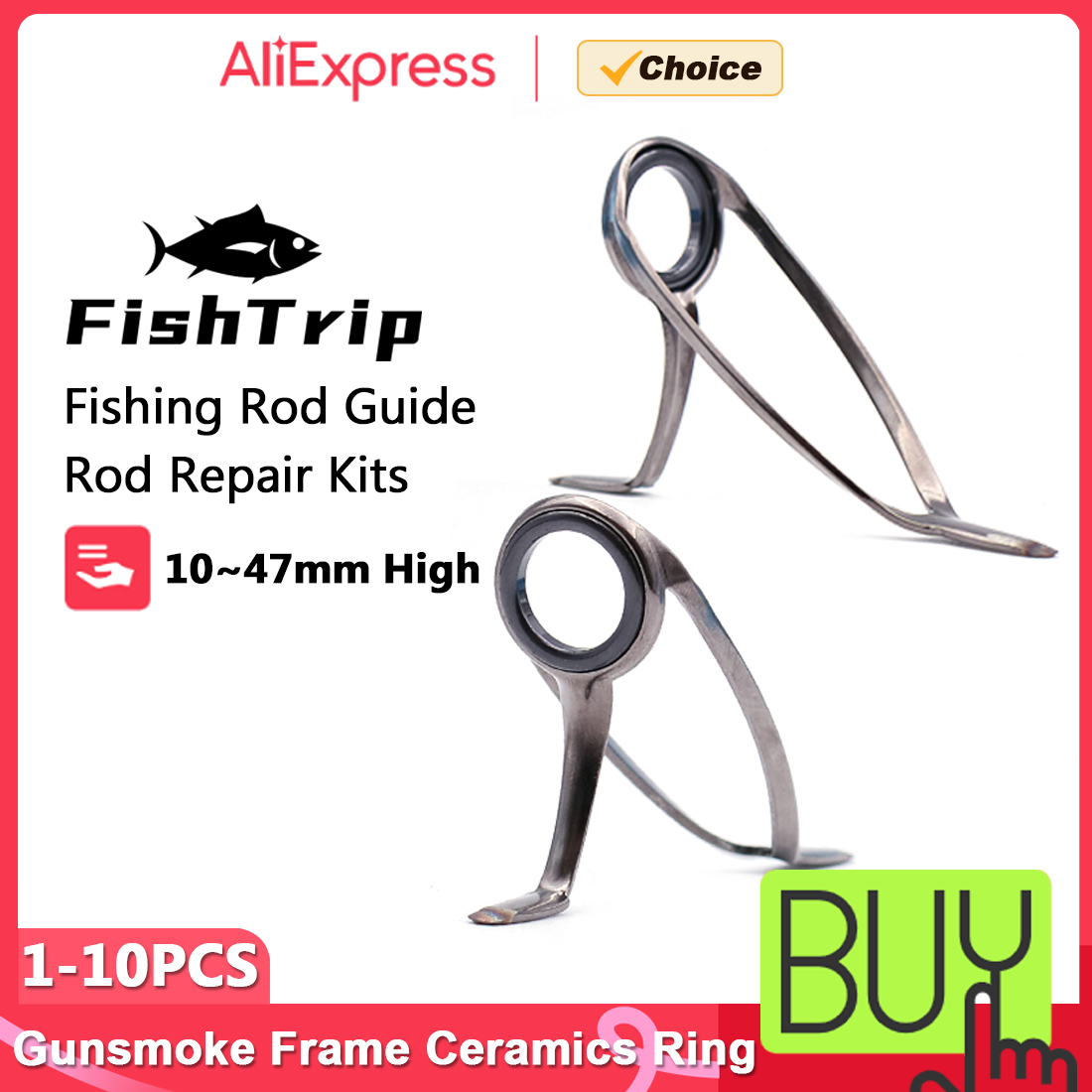 FishTrip Fishing Rod Guides Re - Mesh Coil Strip ulasan dan harga