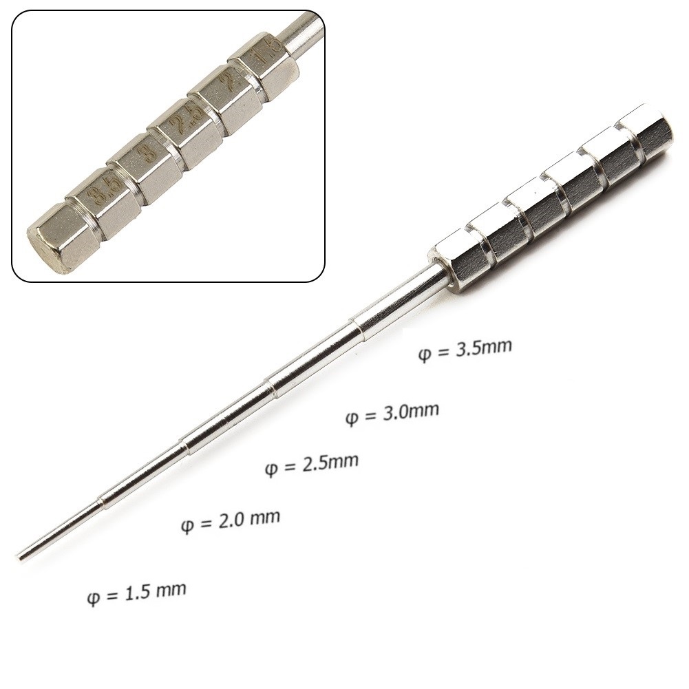 1pc 1.5/2/2.5/3/3.5mm Stainles - Coil Building Kit ulasan dan harga