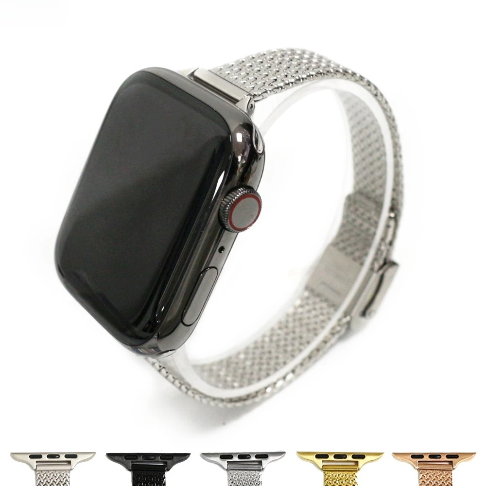 Band for Apple Watch Series 9  - Mesh Coil Strip ulasan dan harga