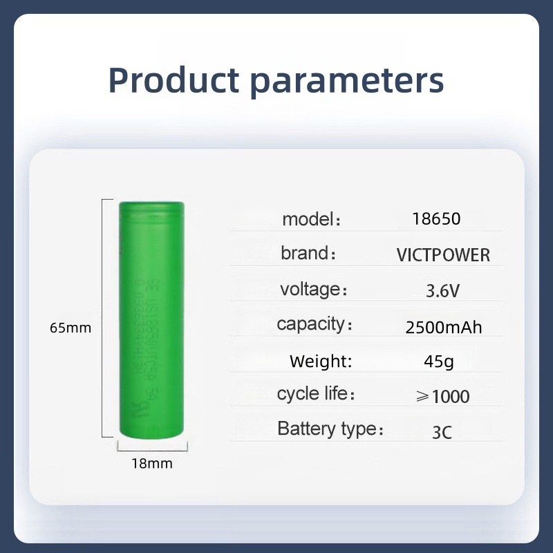 Victpower Genuine High Capacit - Vape Battery 18650 ulasan dan harga