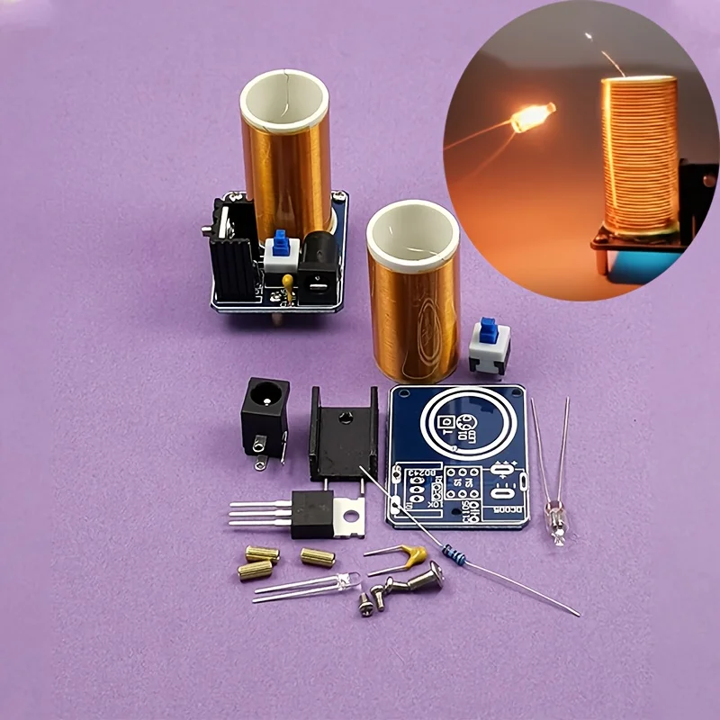 Mini Tesla Coil Kit BD243 DIY  - Coil Building Kit ulasan dan harga