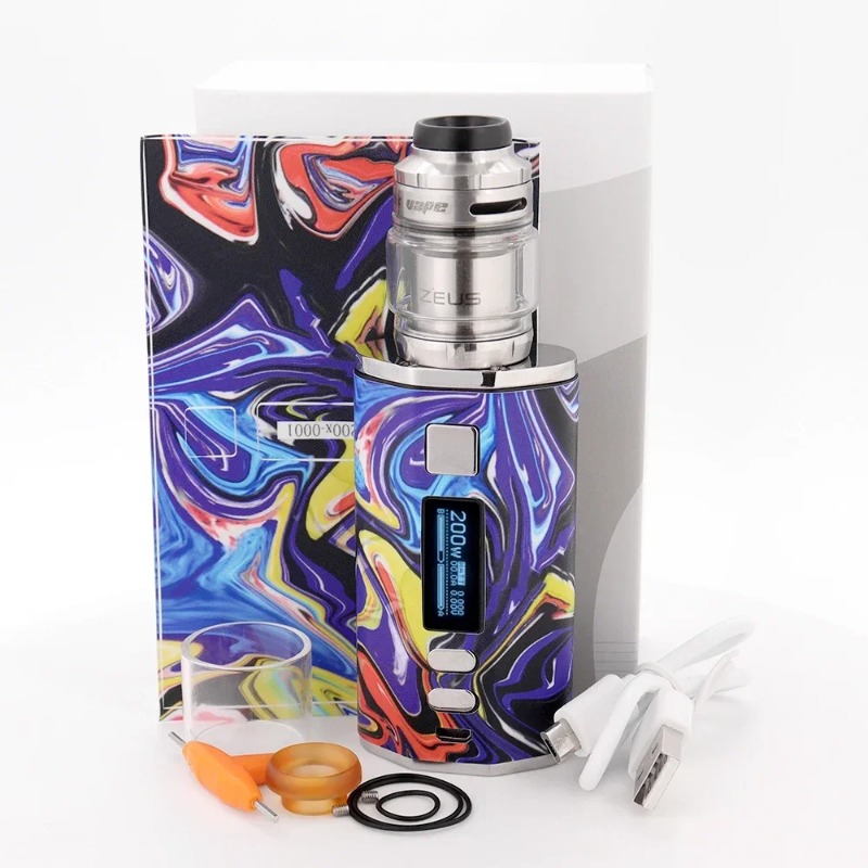 Zeus X Mesh RTA Electronic Cig - Vape Battery 18650 ulasan dan harga