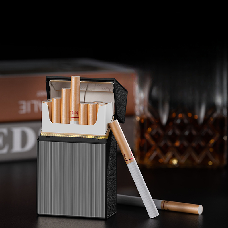 2 In 1 20 Cigarette Case Light - Accessories For Vaping ulasan dan harga