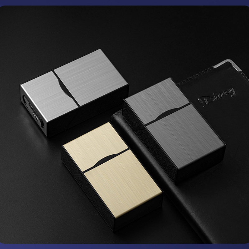 2 In 1 20 Cigarette Case Light - Accessories For Vaping ulasan dan harga