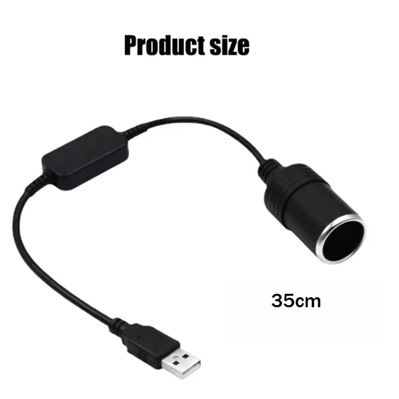 5V 2A USB To 12V Cigarette Lig - Accessories For Vaping ulasan dan harga