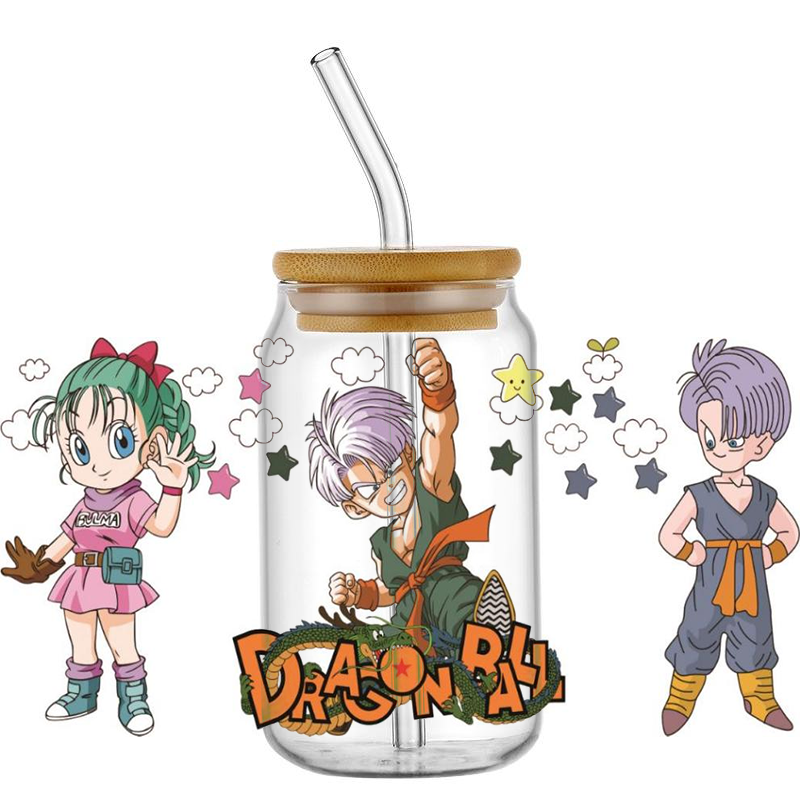 dragon ball pattern 16OZ UV DT - Rdta Tank Glass ulasan dan harga