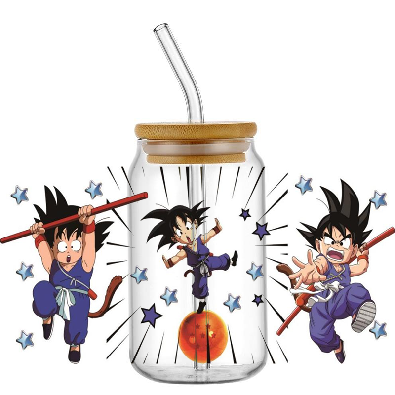 dragon ball pattern 16OZ UV DT - Rdta Tank Glass ulasan dan harga