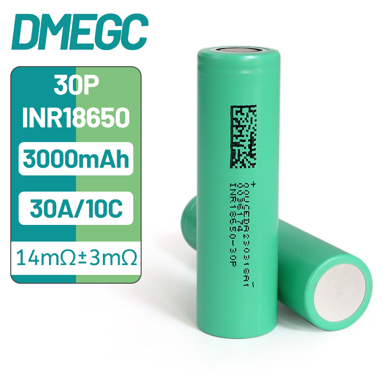 10PCS DMEGC 30P INR18650 3000m - Vape Battery 18650 ulasan dan harga