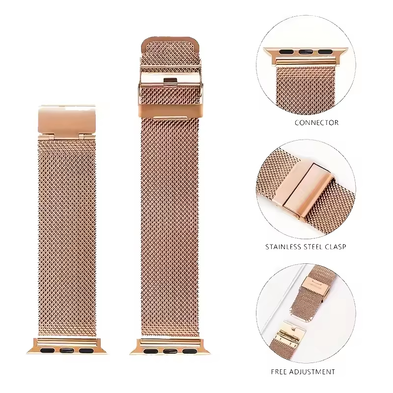 Milanese Loop Band for Apple W - Mesh Coil Strip ulasan dan harga