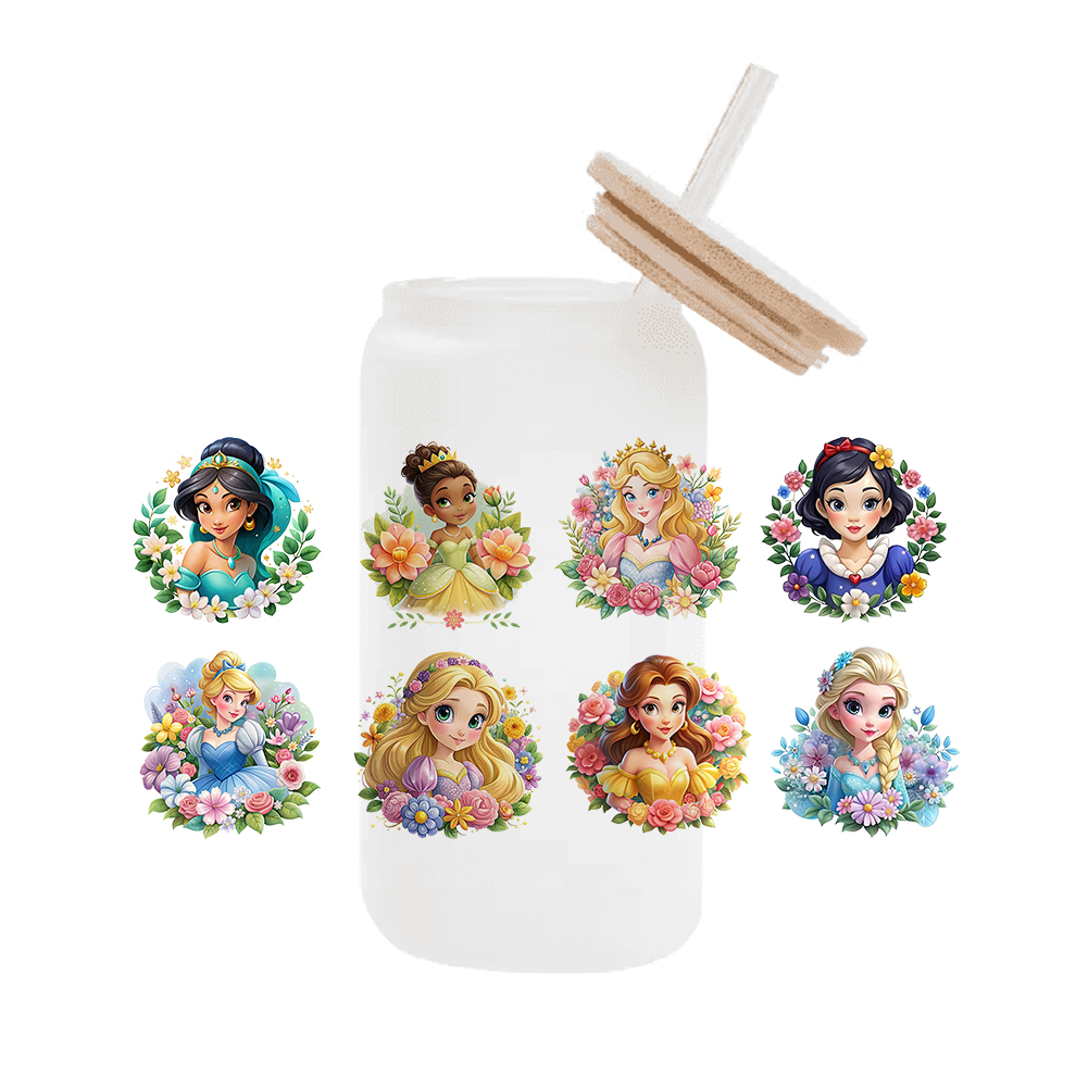 11x24cm Disney princess For Li - Rdta Tank Glass ulasan dan harga
