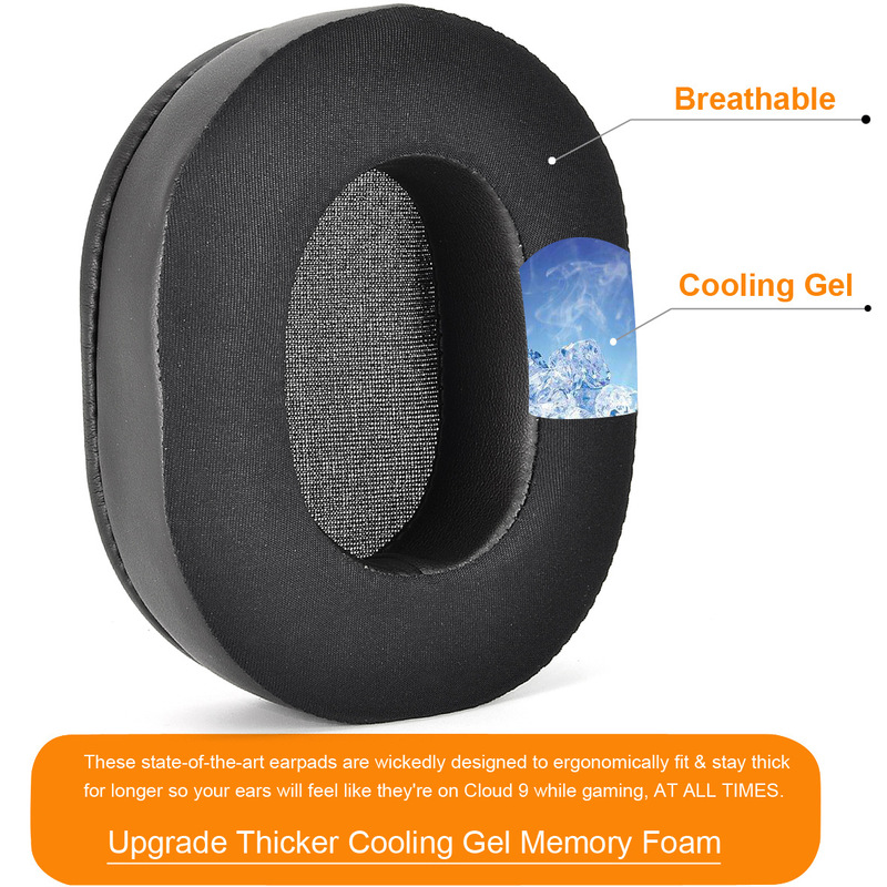 Cooling Gel EarPads Headphone  - Audio Technica Headphone Ath-Ws660Bt ulasan dan harga