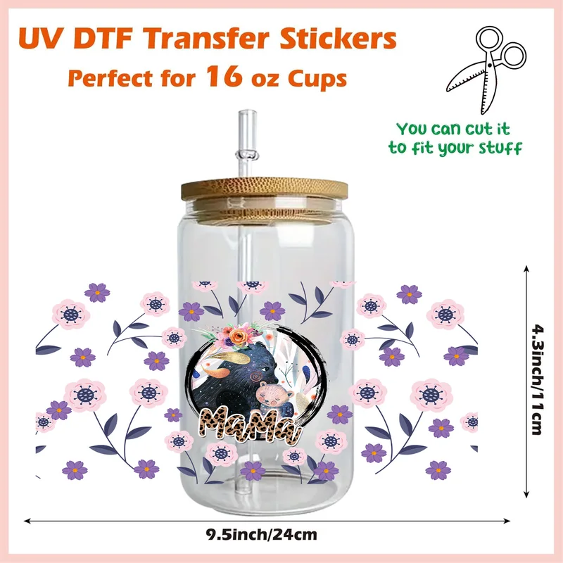 Mother's Day Themed Design UV  - Rdta Tank Glass ulasan dan harga