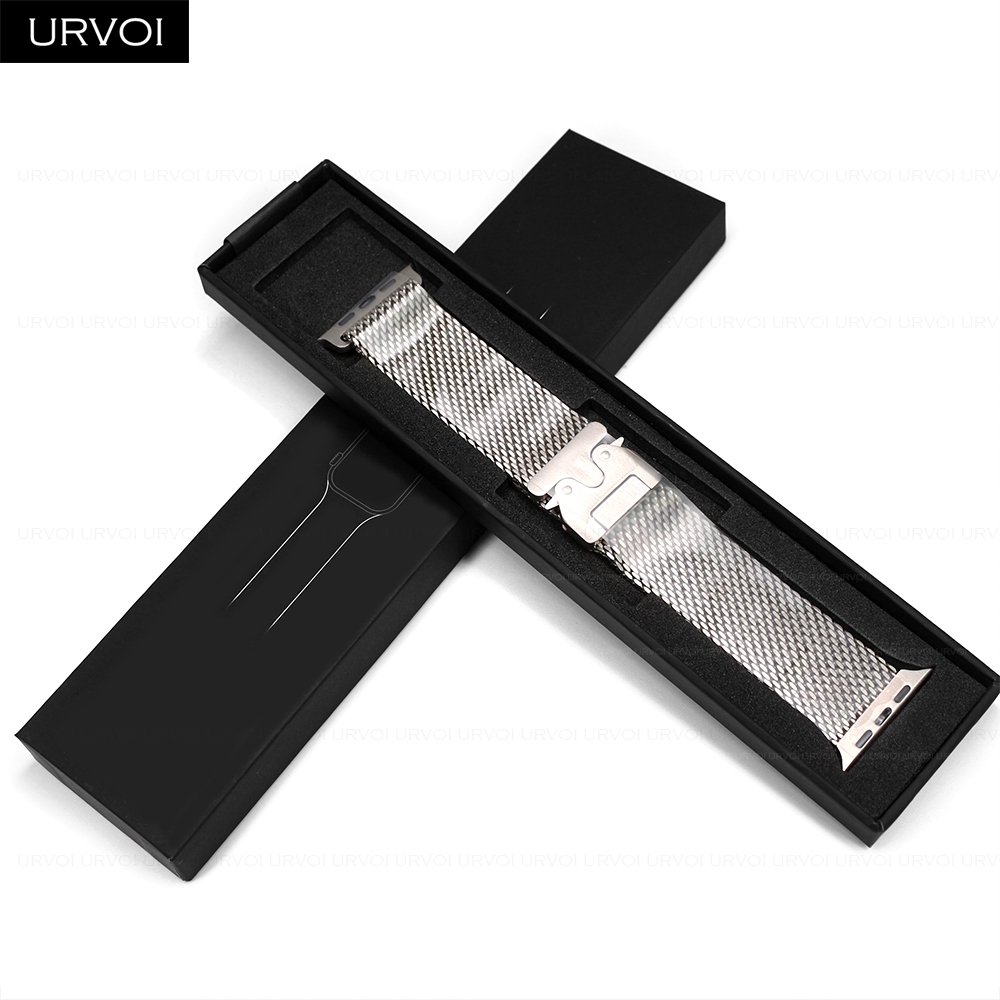 URVOI Titanium Milanese loop f - Mesh Coil Strip ulasan dan harga