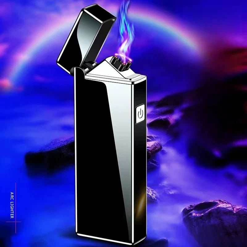 New Electronic Windproof Doubl - Accessories For Vaping ulasan dan harga