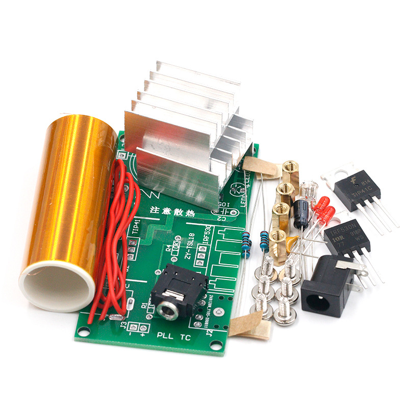 Mini Tesla Coil DIY Electronic - Coil Building Kit ulasan dan harga