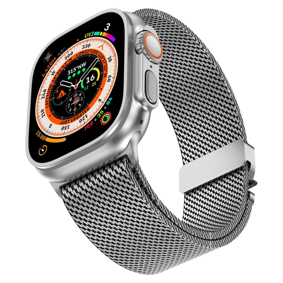Milanese Loop Band for Apple W - Mesh Coil Strip ulasan dan harga